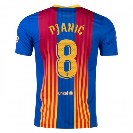 Billiga Fotbollströjor FC Barcelona Miralem Pjanic 8 El Clasico tröja 2021 Kortärmad
